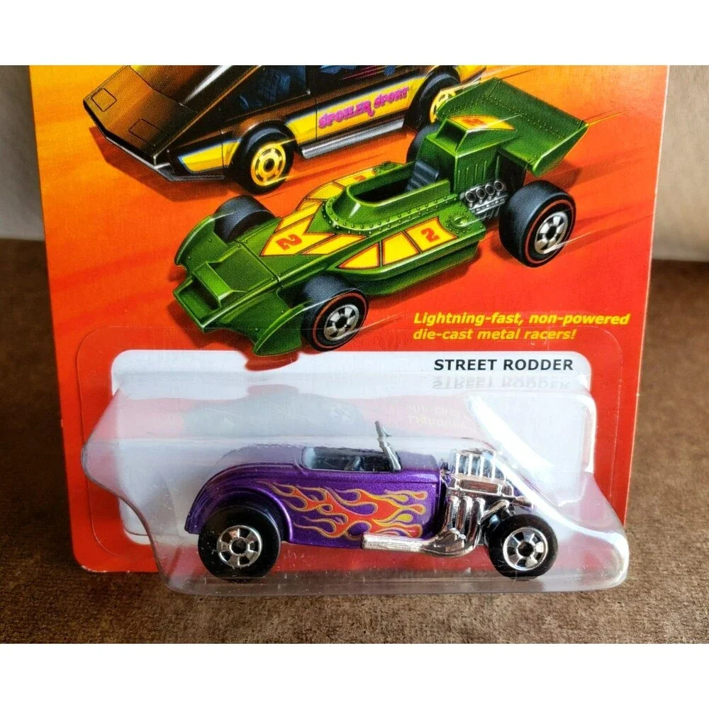 2011 Hot Wheels STREET RODDER FORD Dark Blue THE HOT ONES #W1584 Black Wall 1:64